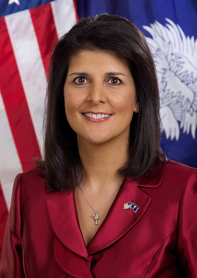 635px Official Photo of SC Governor Nikki Haley cropped