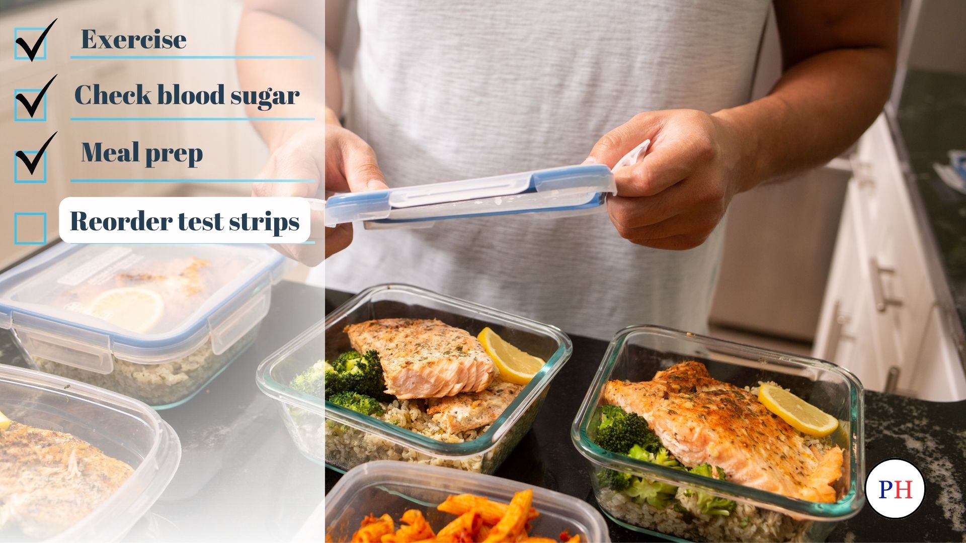 Meal planning is important to prevent blood sugar spikes