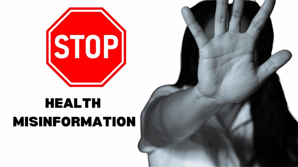 STOP HEALTH mISINFORMATION Copy